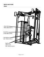 Предварительный просмотр 15 страницы Life Fitness MTHR Parts Manual