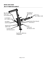 Предварительный просмотр 16 страницы Life Fitness MTHR Parts Manual