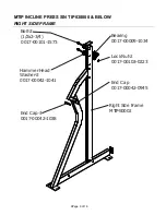Предварительный просмотр 9 страницы Life Fitness MTIP Parts Manual