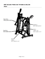 Предварительный просмотр 10 страницы Life Fitness MTIP Parts Manual