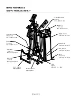 Предварительный просмотр 4 страницы Life Fitness MTRW Parts Manual