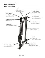 Предварительный просмотр 9 страницы Life Fitness MTRW Parts Manual