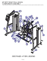 Предварительный просмотр 3 страницы Life Fitness MTSFP Parts List