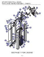Предварительный просмотр 5 страницы Life Fitness MTSFP Parts List