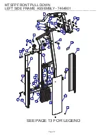 Предварительный просмотр 12 страницы Life Fitness MTSFP Parts List