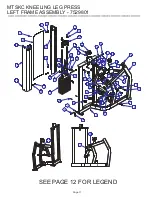 Preview for 11 page of Life Fitness MTSKC Parts List