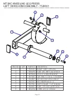 Preview for 13 page of Life Fitness MTSKC Parts List