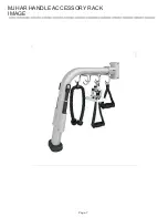 Предварительный просмотр 7 страницы Life Fitness Muti Jungle Handle Accessory Rack MJHAR Parts List