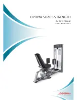 Life Fitness OPTIMA OSFLY Owner'S Manual preview