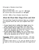 Preview for 10 page of Life Fitness Pedometer/HeartRate Watch User Manual