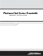Life Fitness PLATINUM CLUB SERIES Assembly Instructions Manual preview