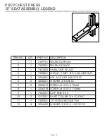 Предварительный просмотр 14 страницы Life Fitness Pro 2 PSCP Parts Manual