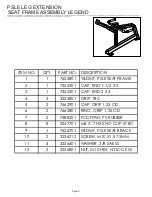 Предварительный просмотр 8 страницы Life Fitness Pro 2 PSLE Parts Manual