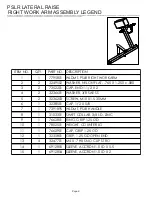 Preview for 8 page of Life Fitness Pro 2 PSLR Parts Manual