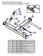 Предварительный просмотр 17 страницы Life Fitness PRO 2 PSSLCSE Parts Manual