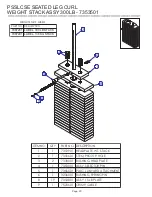 Предварительный просмотр 20 страницы Life Fitness PRO 2 PSSLCSE Parts Manual