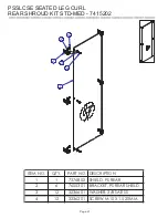 Предварительный просмотр 21 страницы Life Fitness PRO 2 PSSLCSE Parts Manual