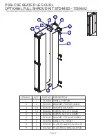 Предварительный просмотр 22 страницы Life Fitness PRO 2 PSSLCSE Parts Manual