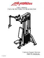 Life Fitness Pro 2 Series PSFLYSE Assembly Manual предпросмотр