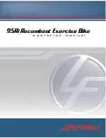 Life Fitness Recumbent Bike 95Ri Operation Manual preview