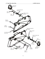 Предварительный просмотр 2 страницы Life Fitness REX2287 Parts List