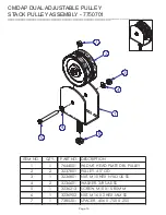 Предварительный просмотр 15 страницы Life Fitness Signature CMDAP Parts List