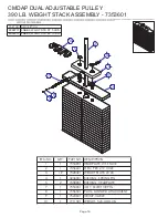 Предварительный просмотр 16 страницы Life Fitness Signature CMDAP Parts List