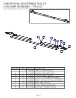 Предварительный просмотр 17 страницы Life Fitness Signature CMDAP Parts List