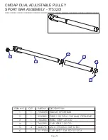 Предварительный просмотр 18 страницы Life Fitness Signature CMDAP Parts List