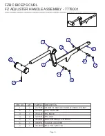 Предварительный просмотр 8 страницы Life Fitness Signature FZBC Parts Manual