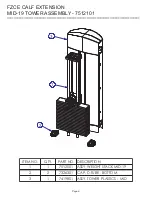 Предварительный просмотр 6 страницы Life Fitness Signature FZCE Parts Manual