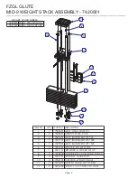 Предварительный просмотр 8 страницы Life Fitness Signature FZGL Parts Manual