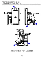 Preview for 4 page of Life Fitness Signature FZSP Parts List