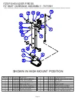 Preview for 6 page of Life Fitness Signature FZSP Parts List