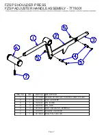 Preview for 7 page of Life Fitness Signature FZSP Parts List
