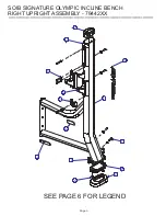 Preview for 5 page of Life Fitness Signature Olympic Incline Bench SOIB Parts List