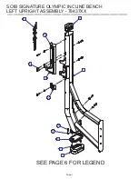 Preview for 7 page of Life Fitness Signature Olympic Incline Bench SOIB Parts List