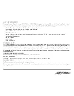 Предварительный просмотр 5 страницы Life Fitness Signature SDR1 Owner'S Manual