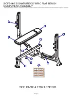 Предварительный просмотр 3 страницы Life Fitness Signature Series SOFB-002 Parts List