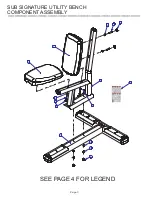 Preview for 3 page of Life Fitness Signature Series SUB Parts List