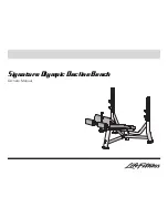 Life Fitness Signature Signature Olympic Decline Bench Owner'S Manual preview