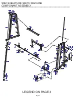 Предварительный просмотр 3 страницы Life Fitness Signature SSM Parts Manual