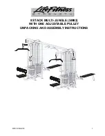 Life Fitness SM82 Unpacking And Assembly Instructions preview