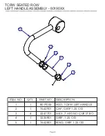 Предварительный просмотр 8 страницы Life Fitness TCRW Parts List