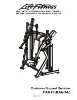 Life Fitness TIP030001 Parts Manual preview