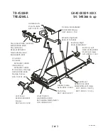 Preview for 2 page of Life Fitness TR-4500HR Parts List