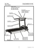 Life Fitness TR-7500 Parts List preview