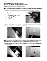 Предварительный просмотр 3 страницы Life Fitness TR9100 Replacement /Installation Instructions