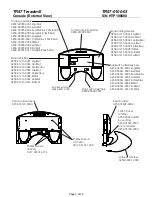 Preview for 3 page of Life Fitness TR97 Series Parts Manual