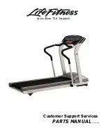 Life Fitness Treadmill T3.5 Parts Manual preview